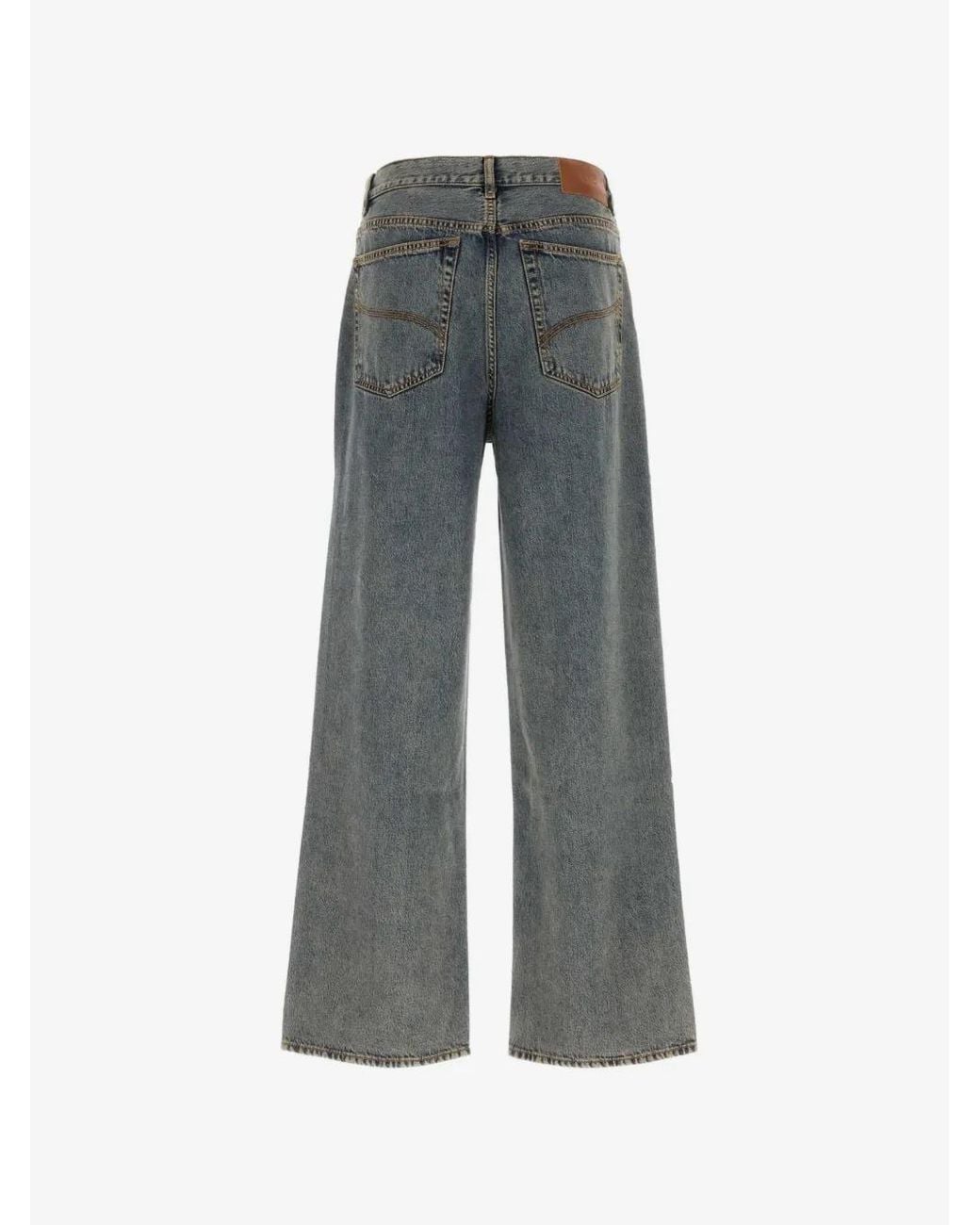 Amiri Gray Belt-Loop Jeans for men