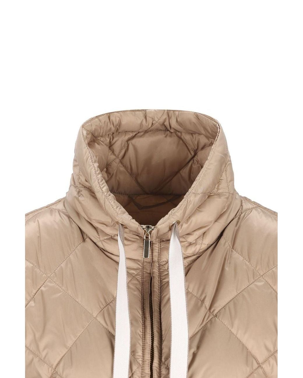 Max Mara Natural The Cube Quilted Padded Gilet