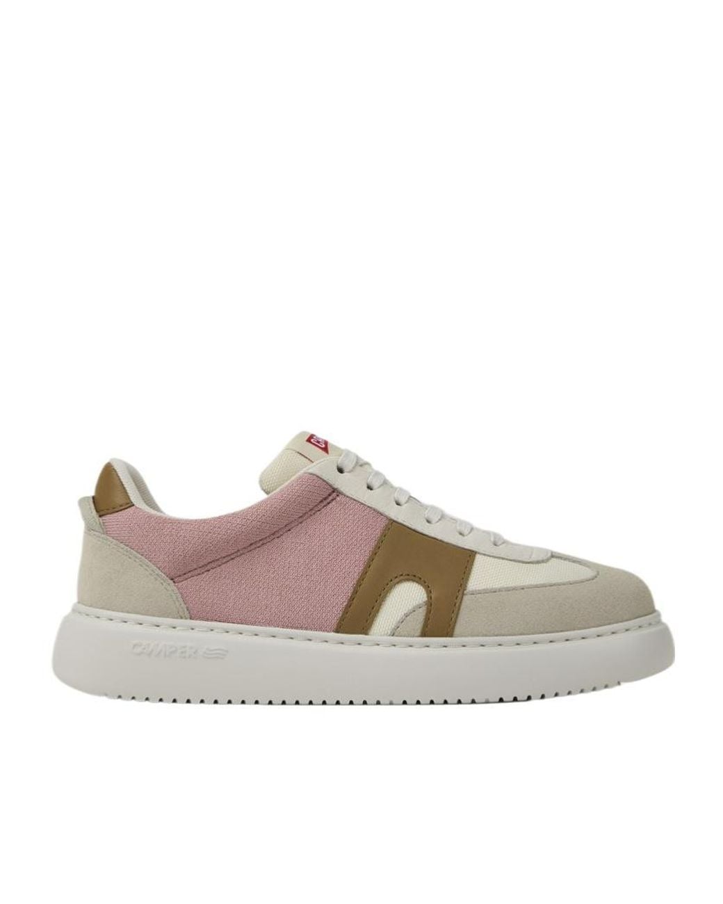 Camper Gray Lace-Up Low-Cut Casual Shoes