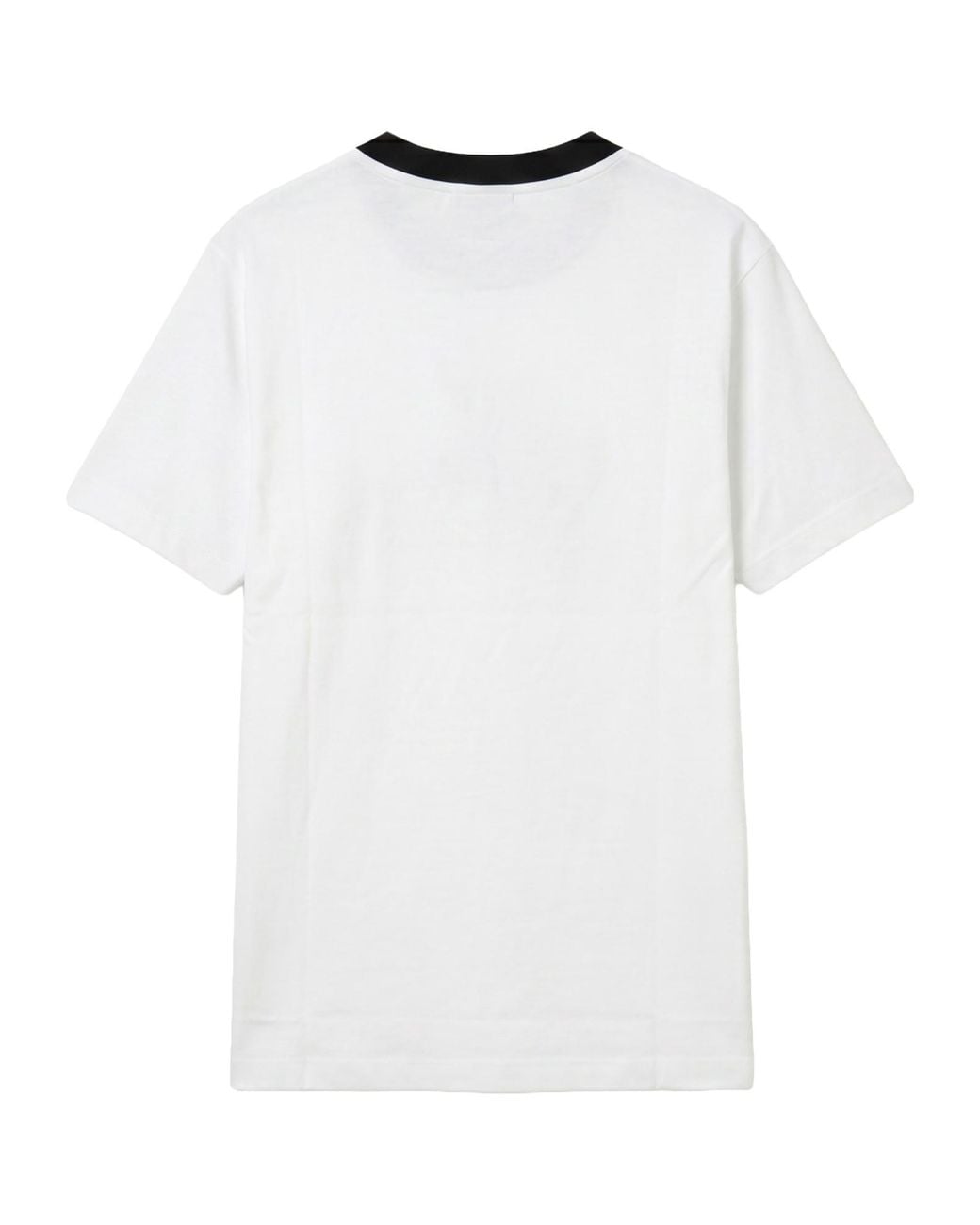 Off-White c/o Virgil Abloh White Logo Print Crew Neck T-Shirt for men