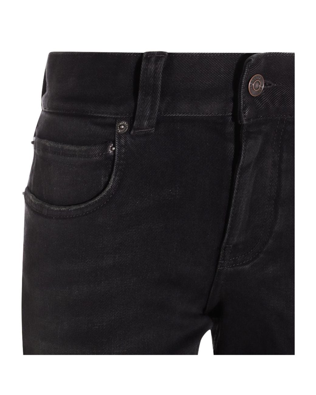 Balenciaga Black Slim-Fit Bootcut Jeans