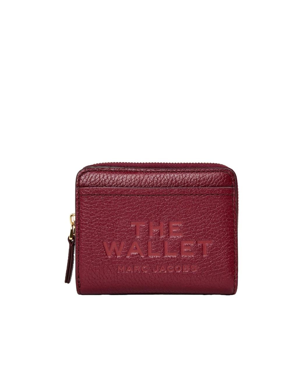 Marc Jacobs Red Classic Compact Wallet
