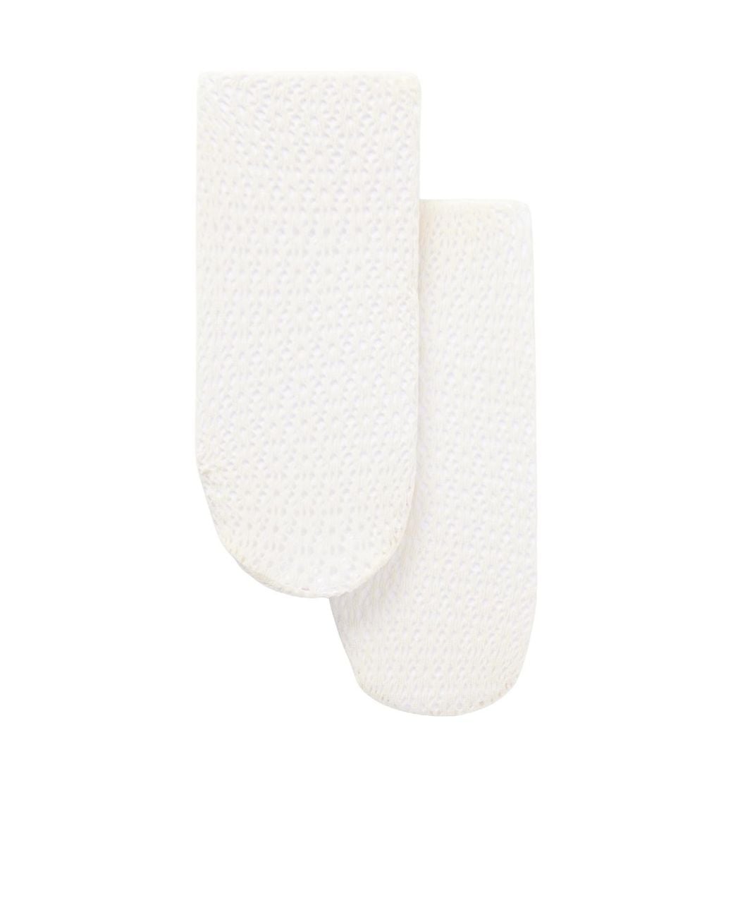 Wolford White Solid Color Tights