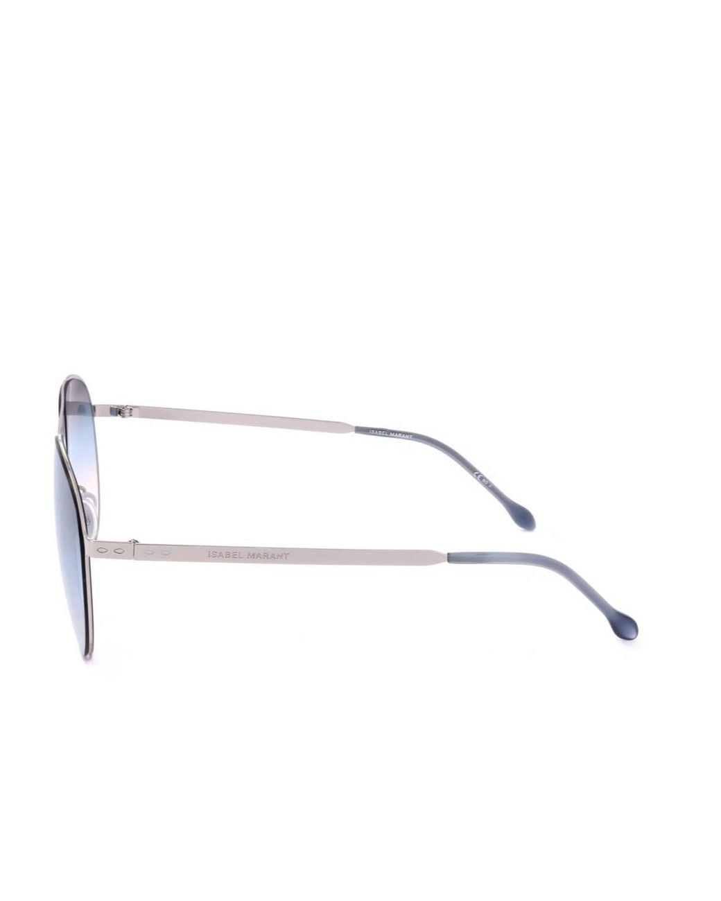 Isabel Marant Blue Aviator Frame Sunglasses