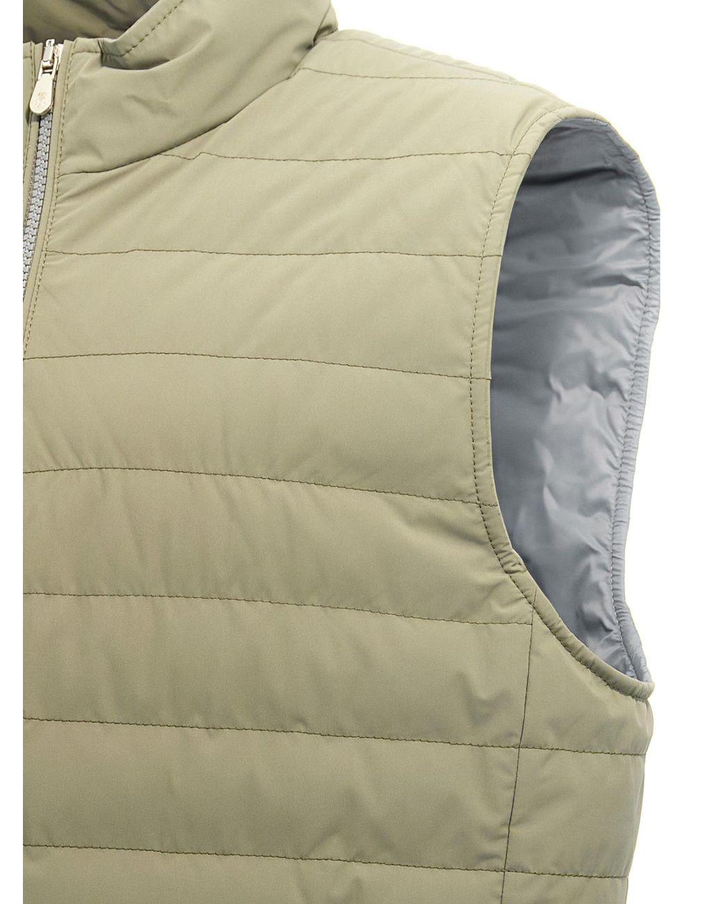 Brunello Cucinelli Gray Vest for men