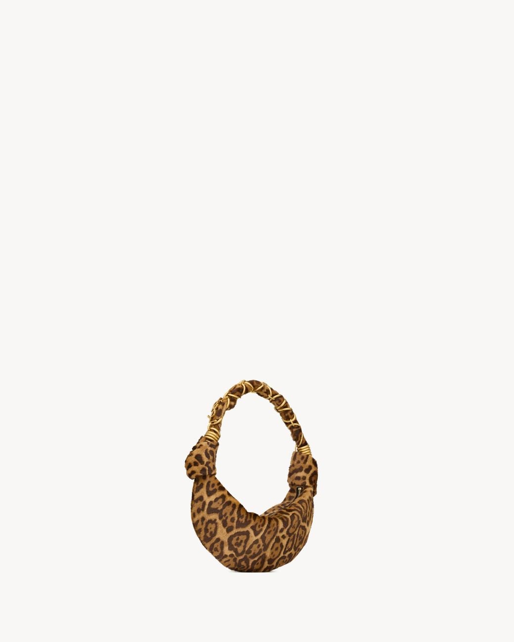 Saint Laurent Brown Amalia Mini Shoulder Bag