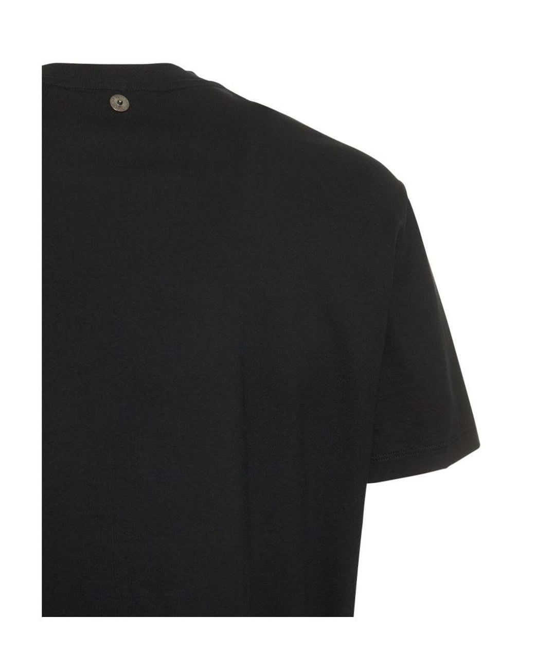 Neil Barrett Black Thunderbolt-Motif T-Shirt for men