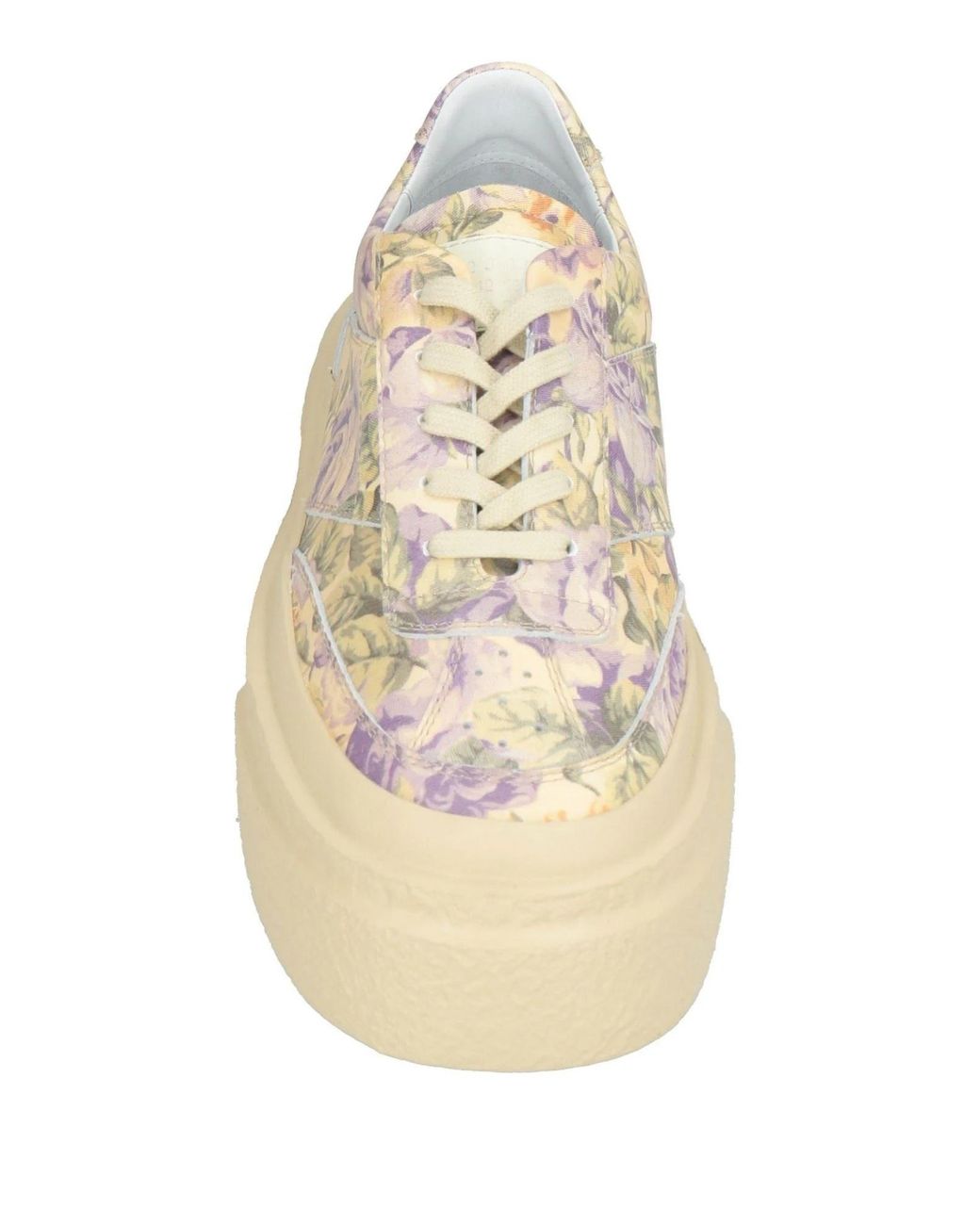 MM6 by Maison Margiela Natural Floral Platform Sneakers