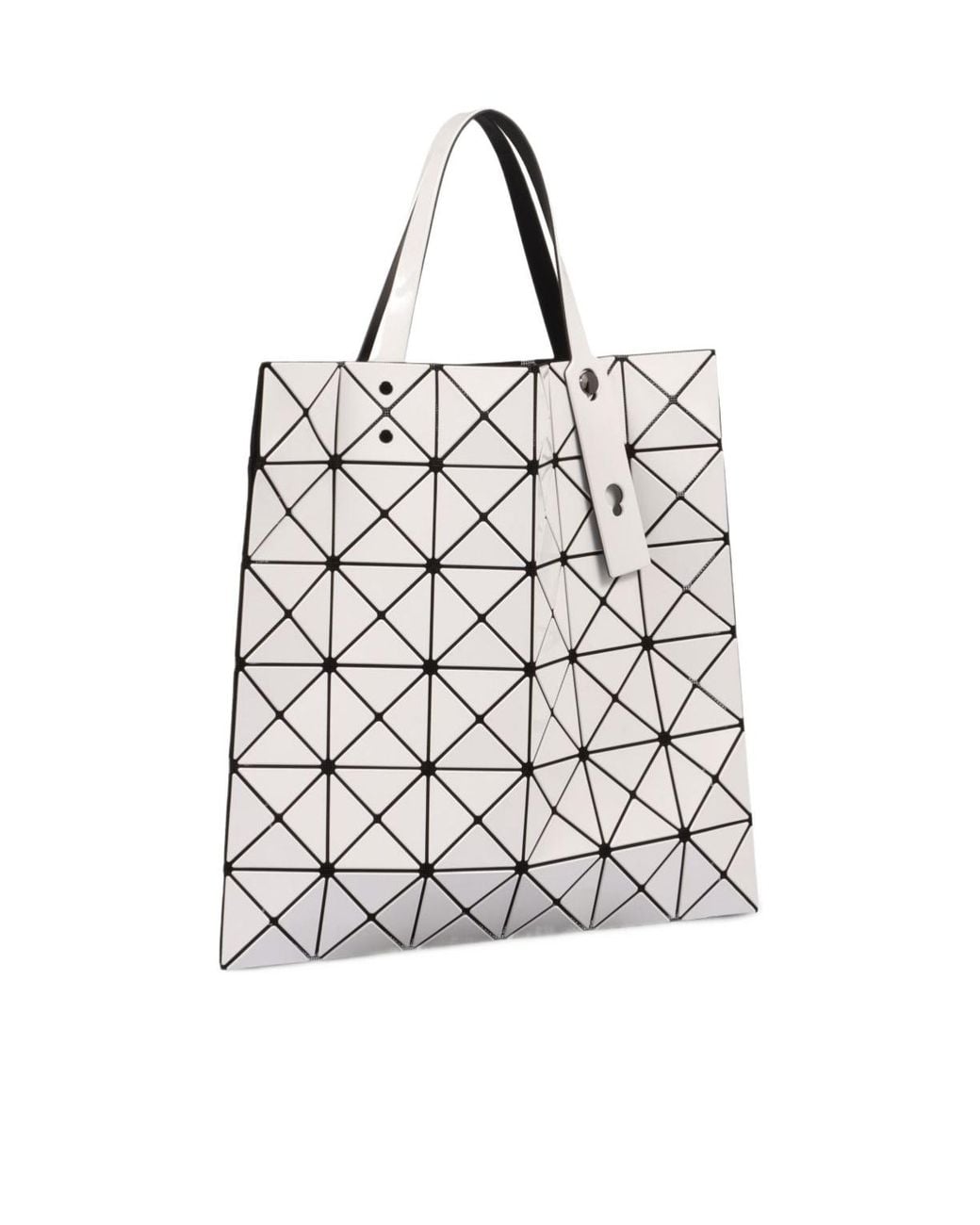 Issey Miyake White Lucent Tote Bag