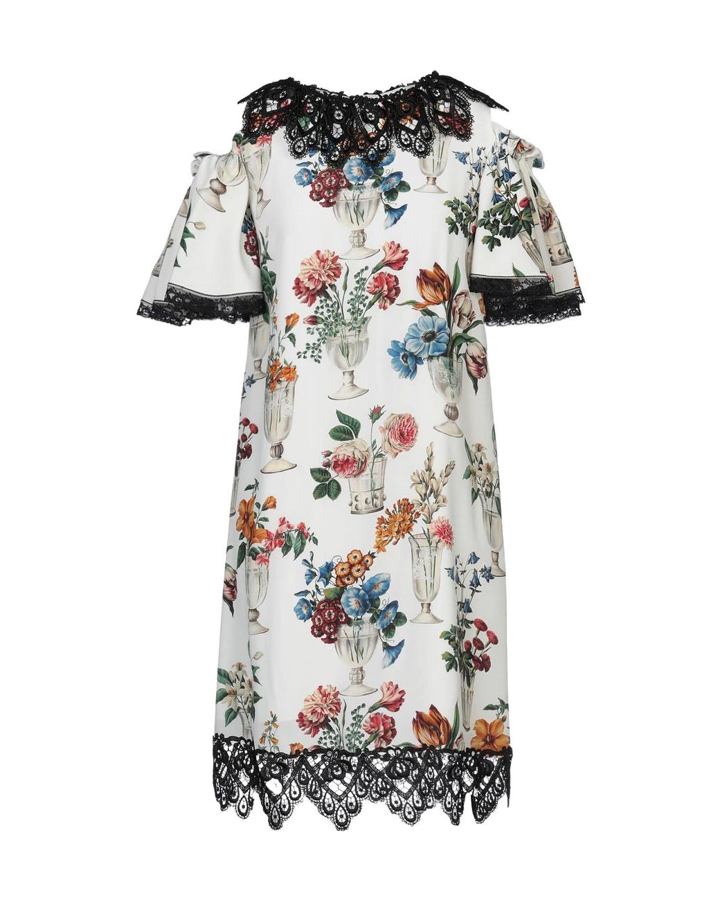 Dolce & Gabbana White Short Dress