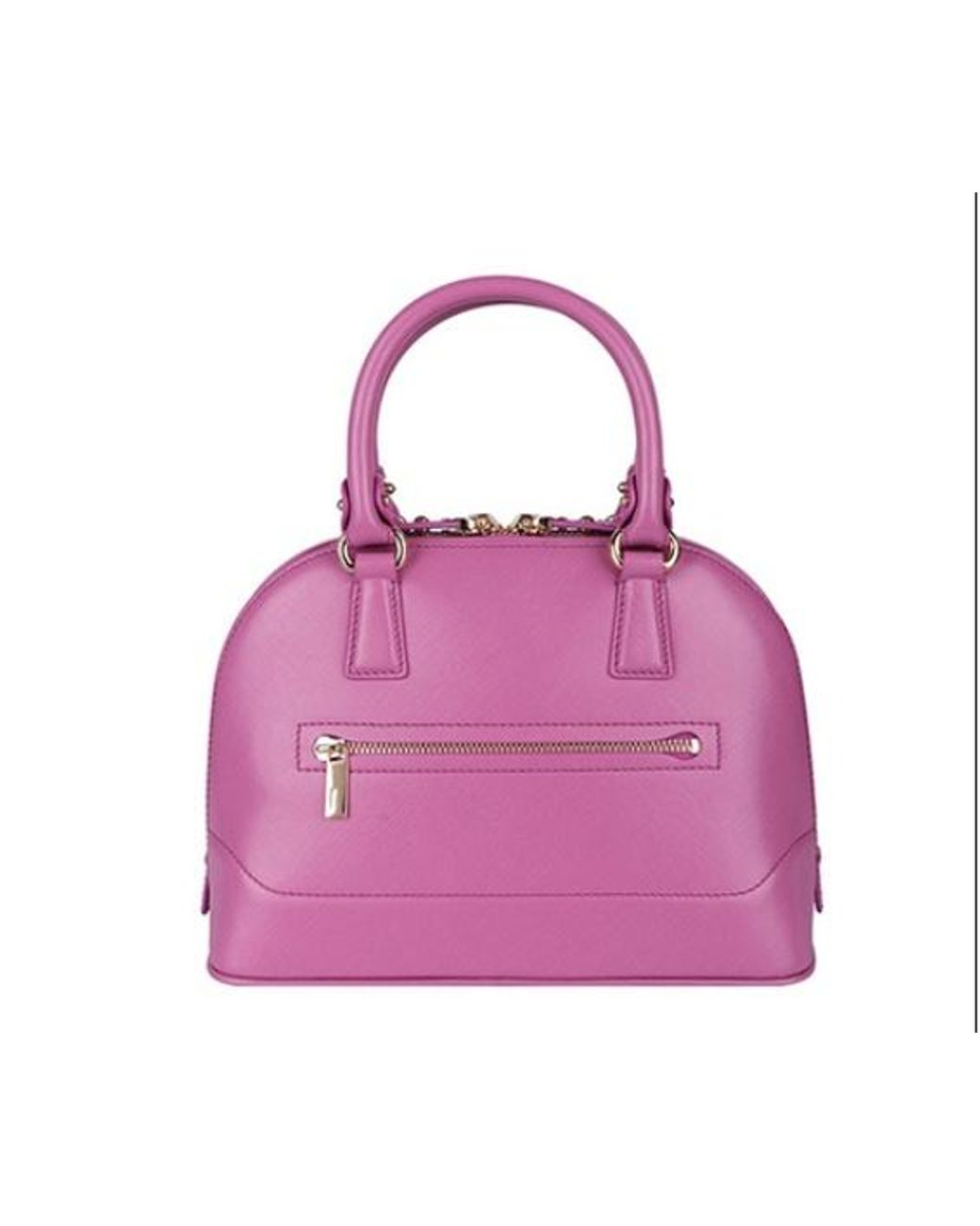 Ferragamo Pink Logo Details Handbag