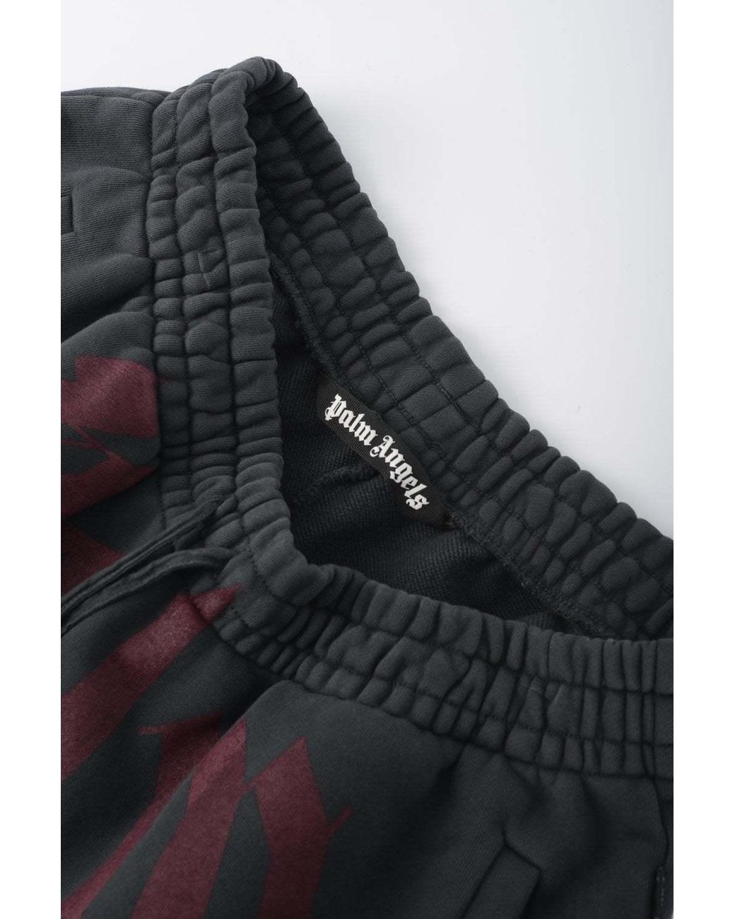 Palm Angels Blue Elastic Waist Shorts for men