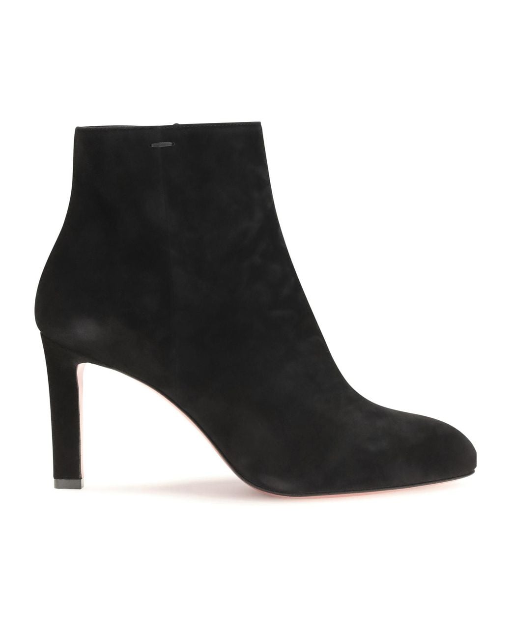 Christian Louboutin Black Fannylove Suede Ankle Boots