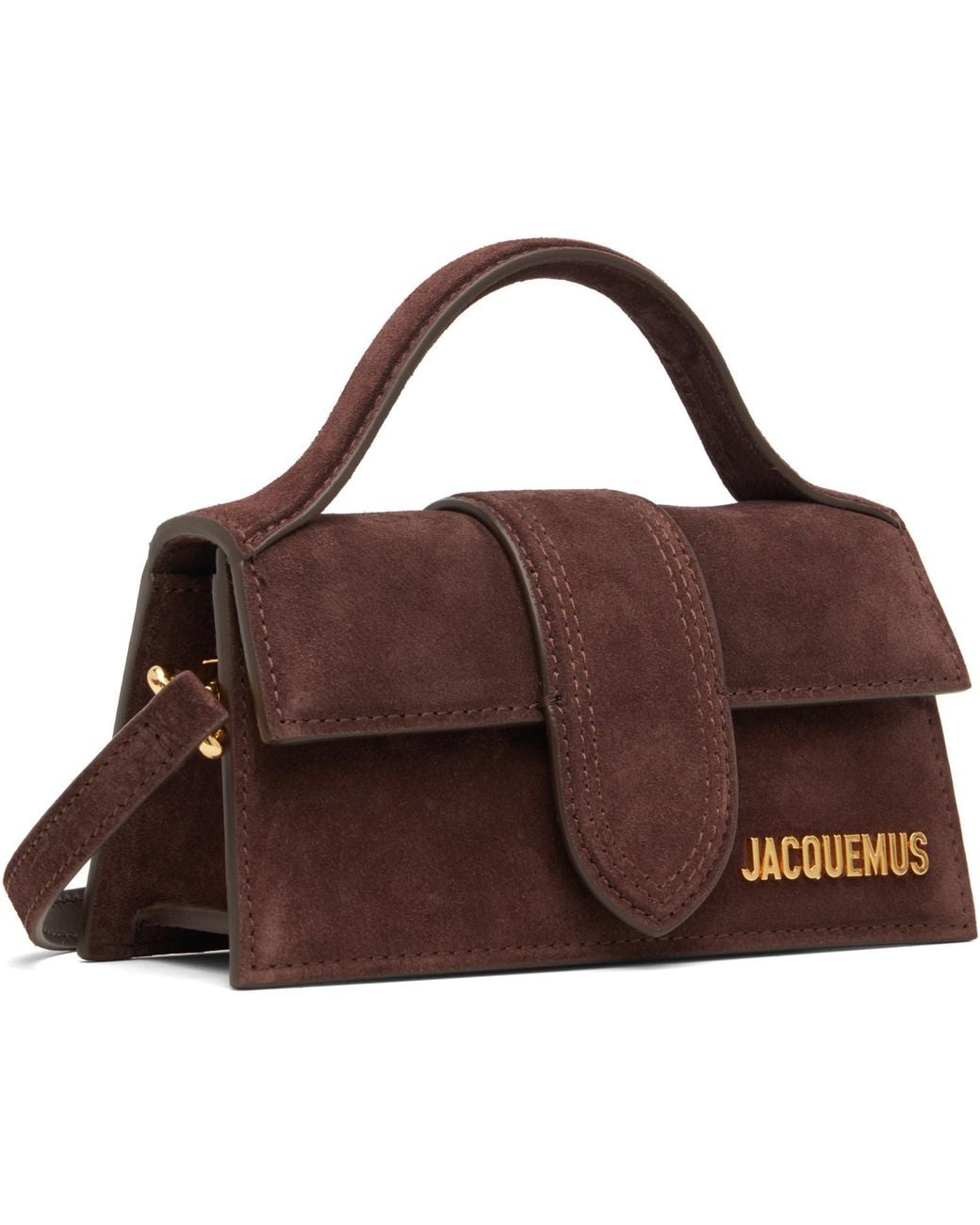 Jacquemus Brown Flap Shoulder Bag