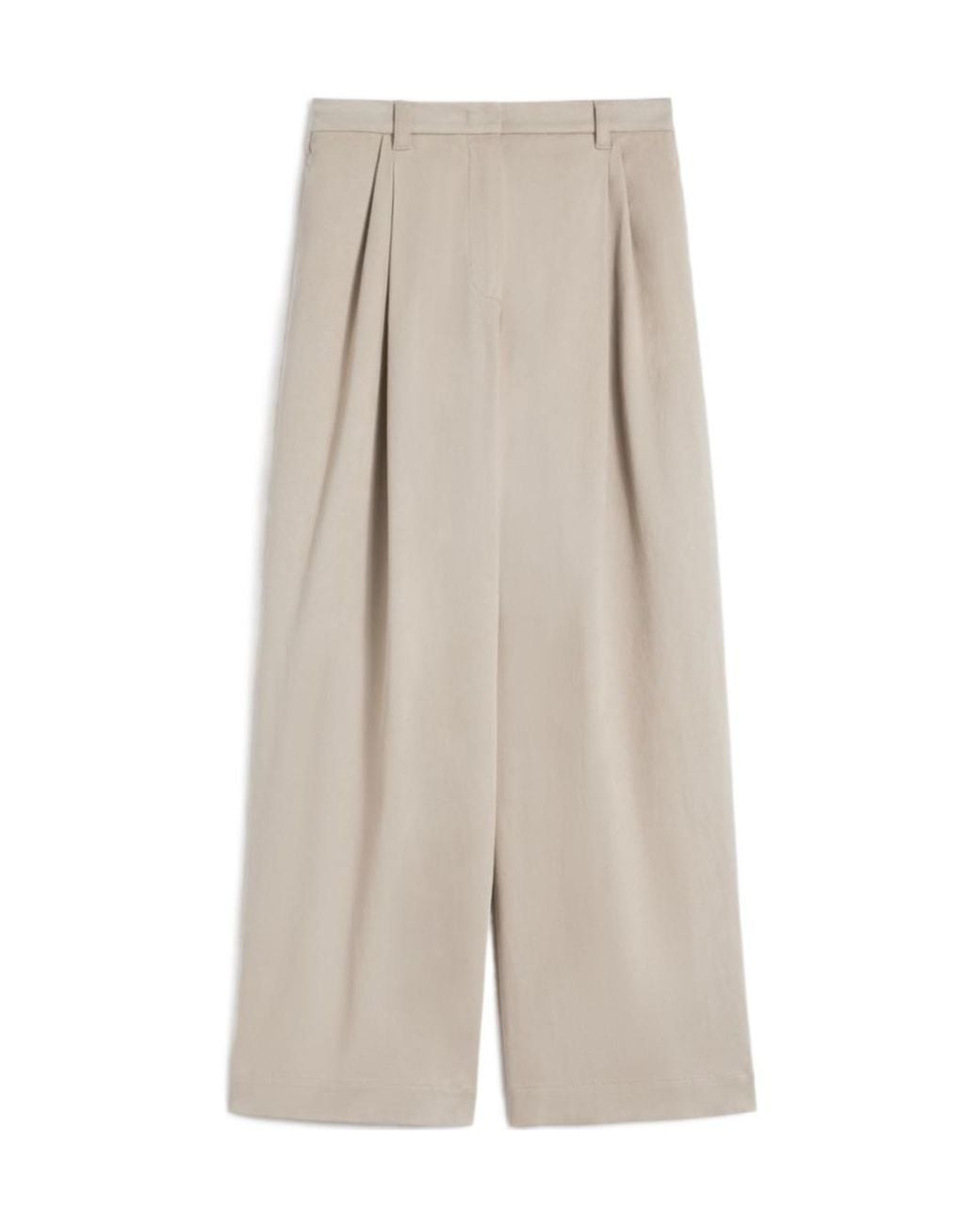 Max Mara Natural 'S Wide Leg Trousers