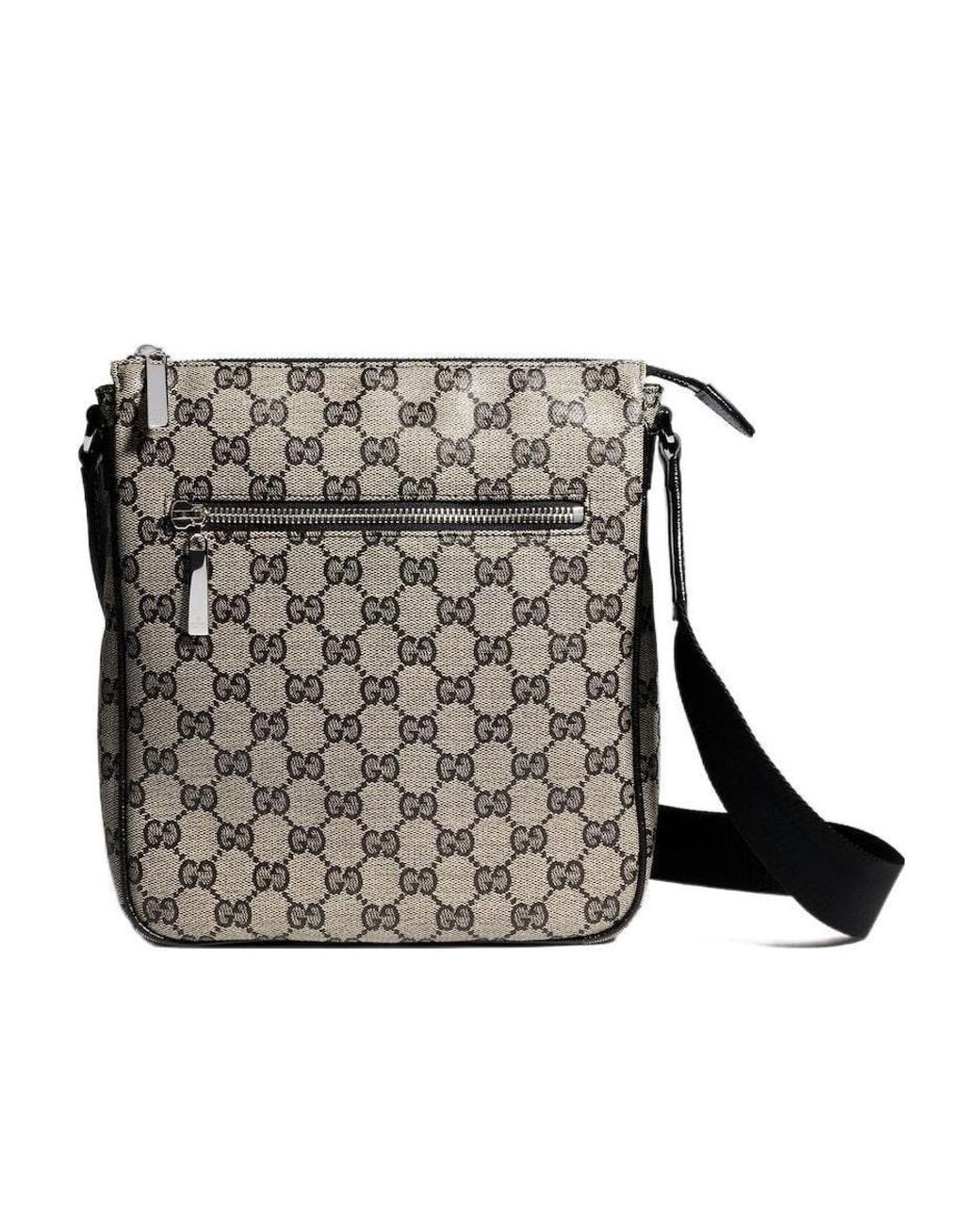 Gucci Black Essence Classic Small Crossbody Bag for men