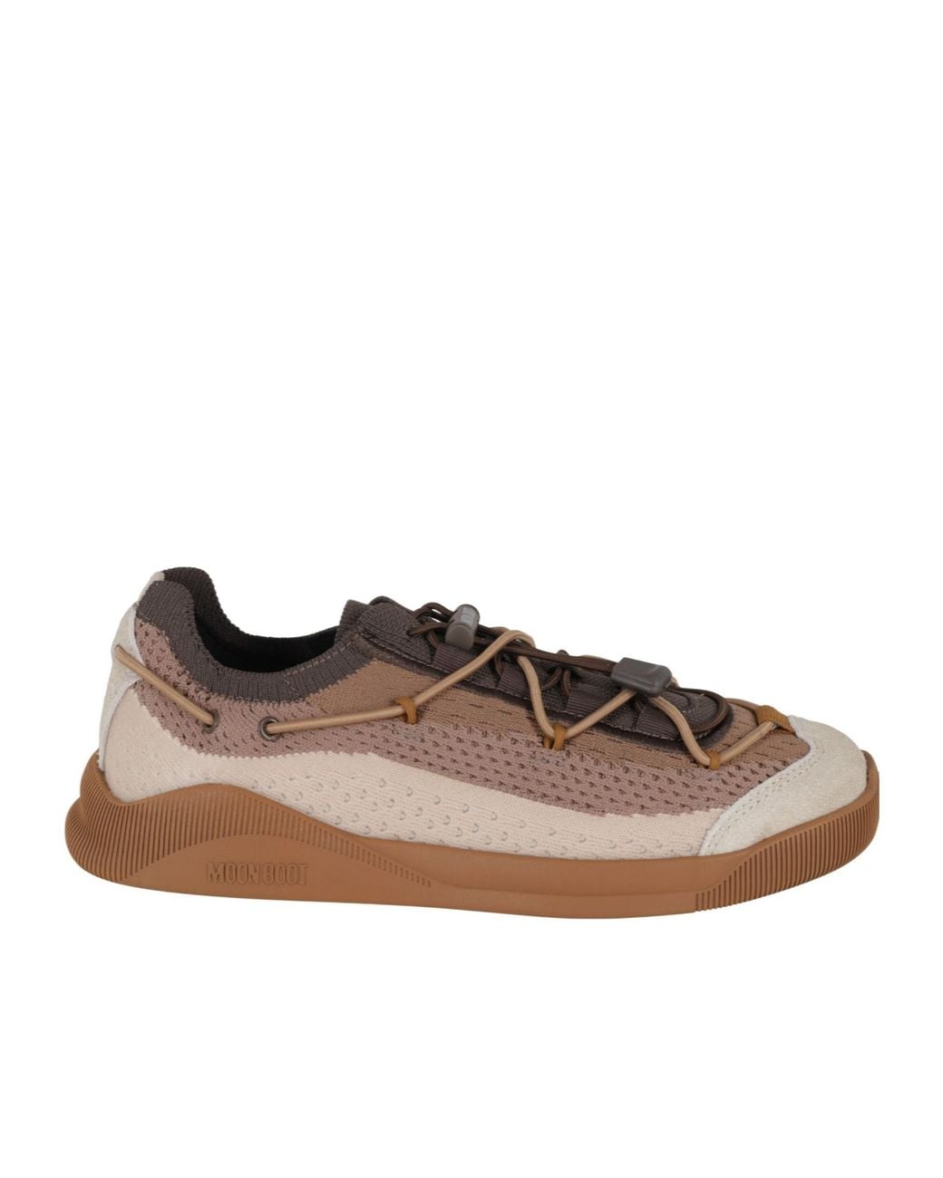 Moon Boot Brown Moonlight Low-Top Sneakers for men