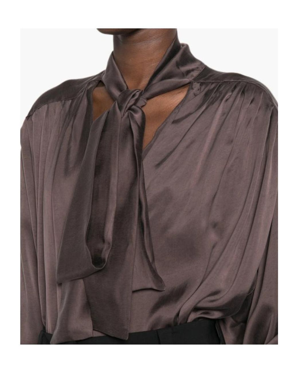 ANDAMANE Brown Long-Sleeved Shirt