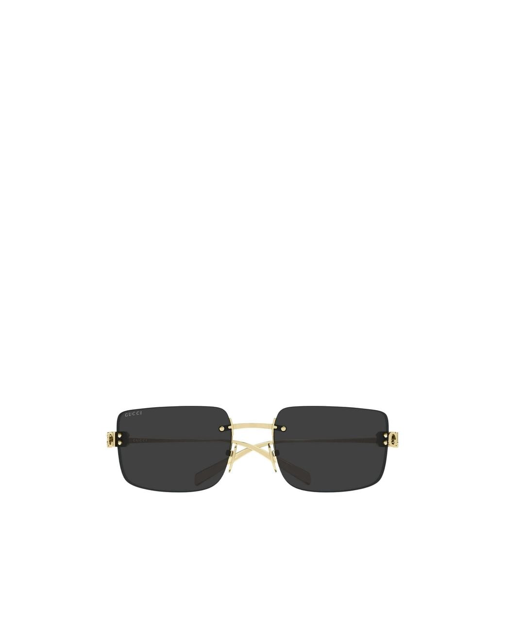 Gucci Pink Eyewear Rectangular Frame Sunglasses