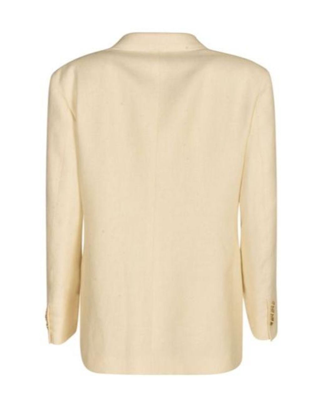 Blazé Milano Natural Blazé Milano Single-Breasted Buttoned Blazer
