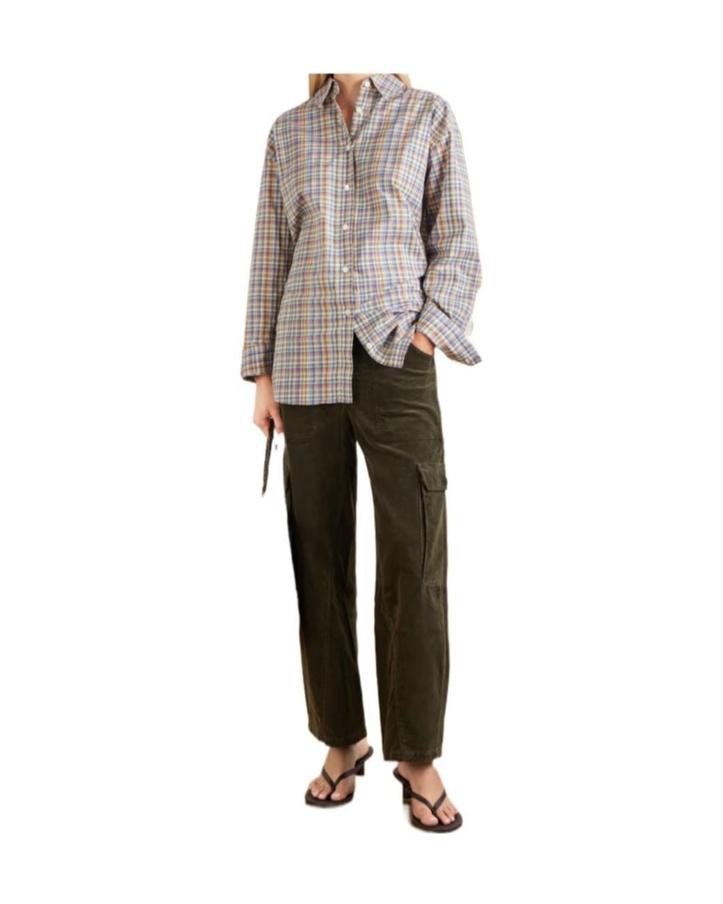 Citizens of Humanity Multicolor Thassos Corduroy Cargo Pants