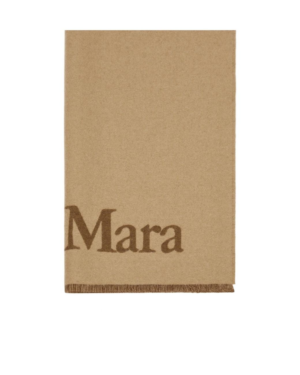 Max Mara Natural Cashmere And Wool Stole