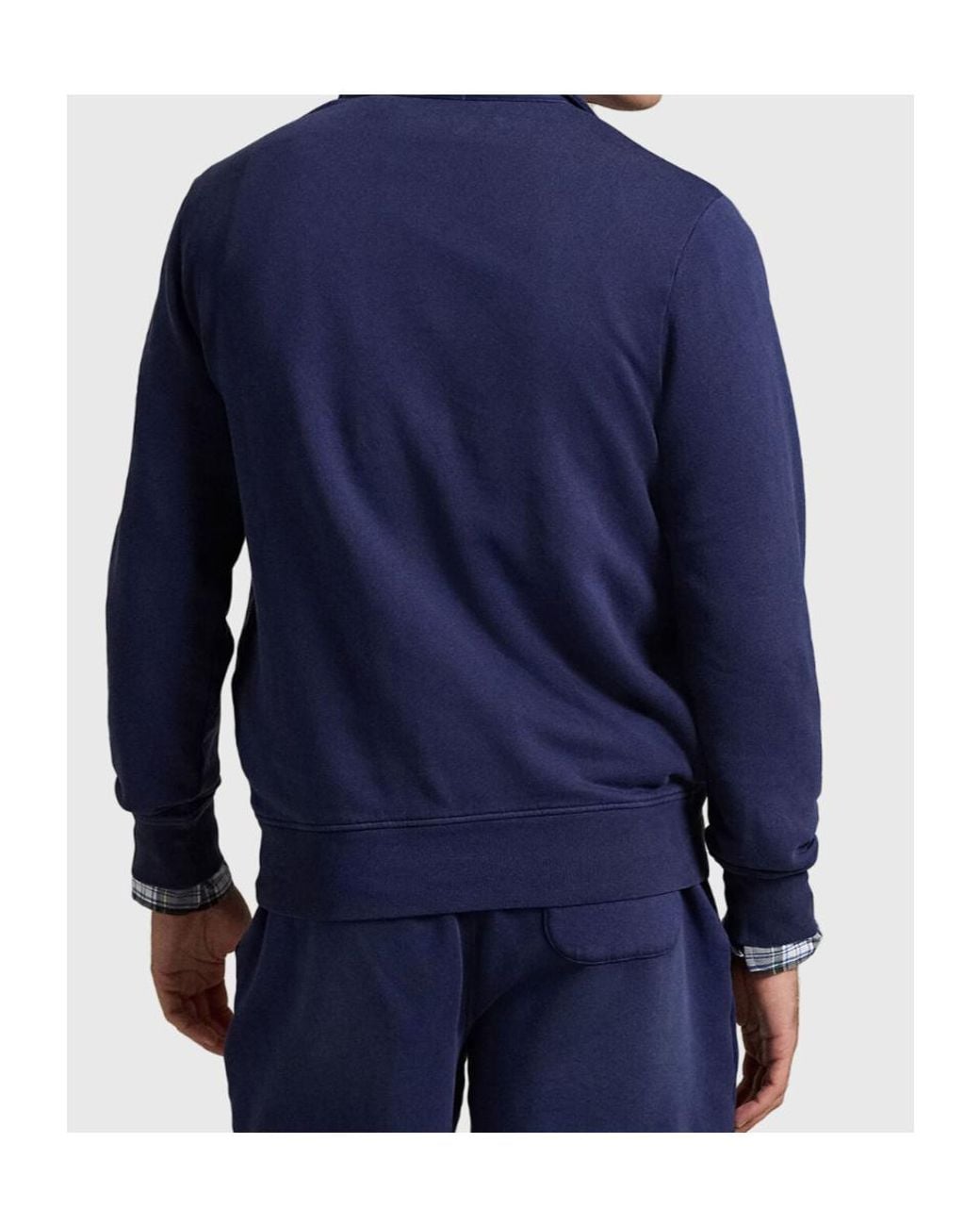 Polo Ralph Lauren Blue Long-Sleeve Sweatshirt for men