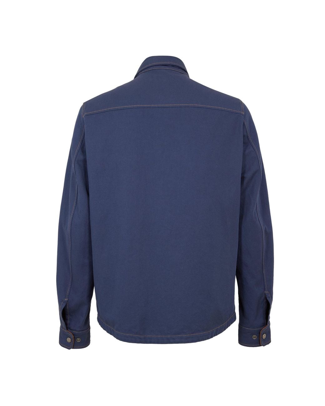 Moncler Blue Layer Designed Overshirt for men