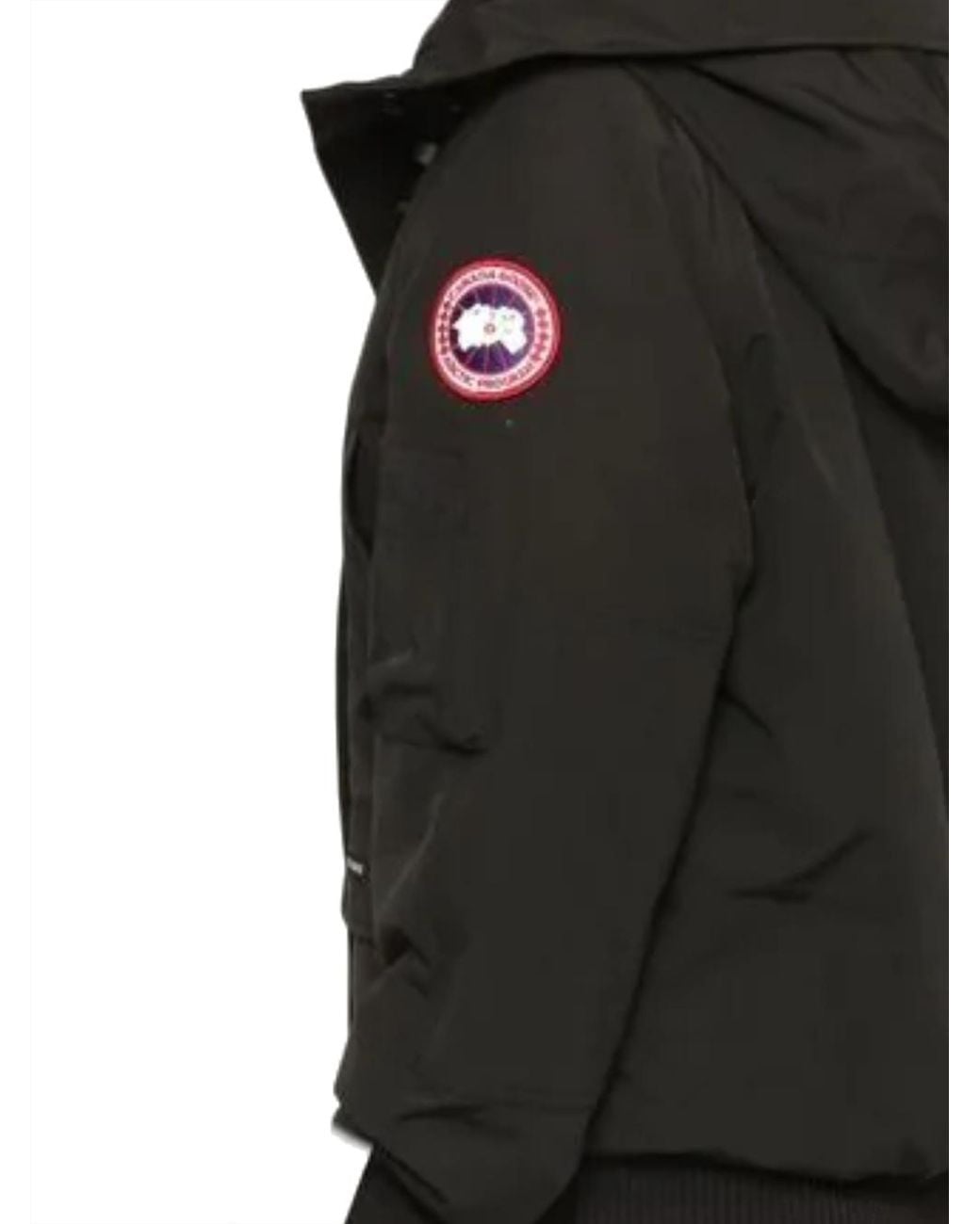 Canada Goose Black Tech Fabric Padded Down Jacket
