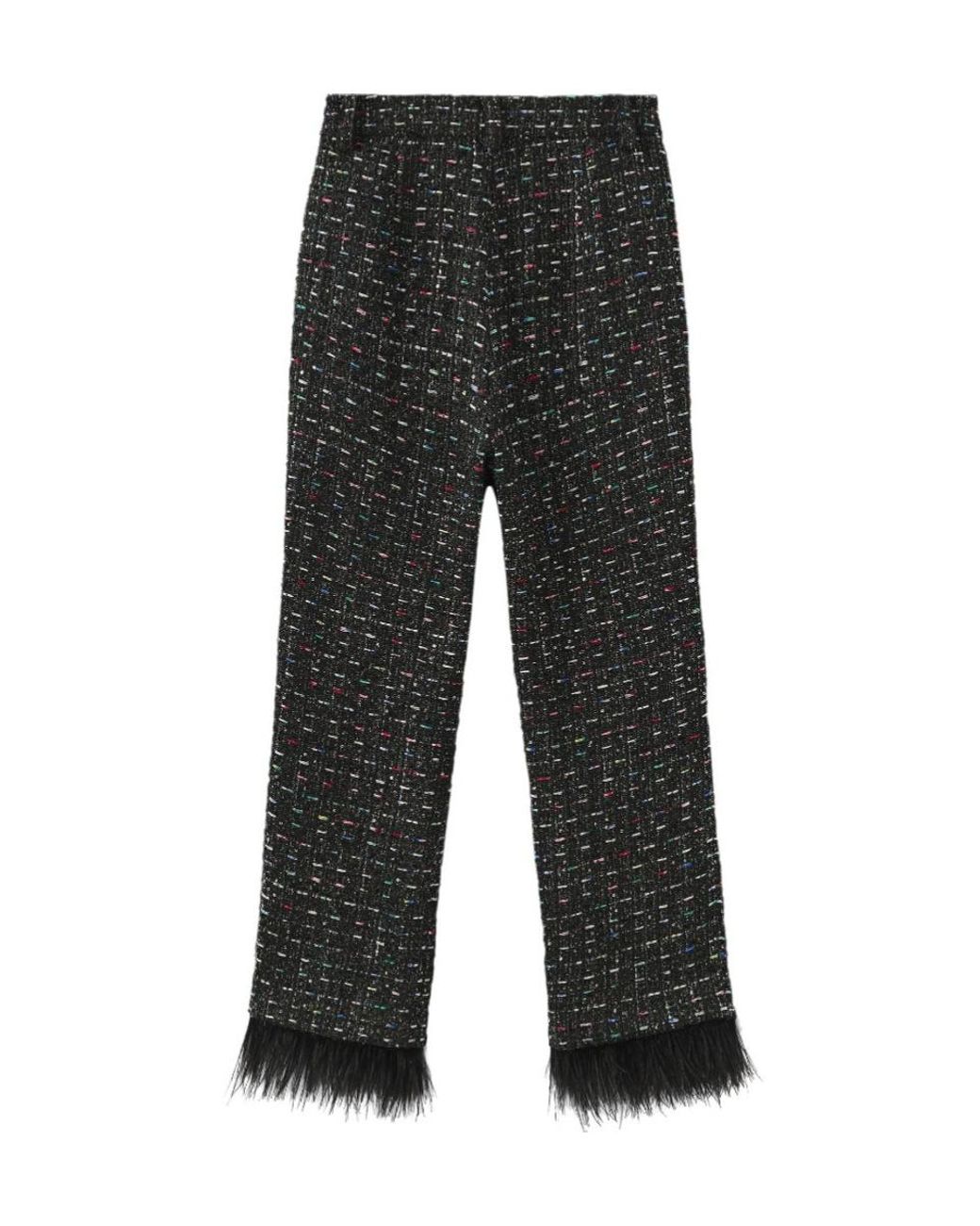Marissa Chiara Black Sequined Trousers