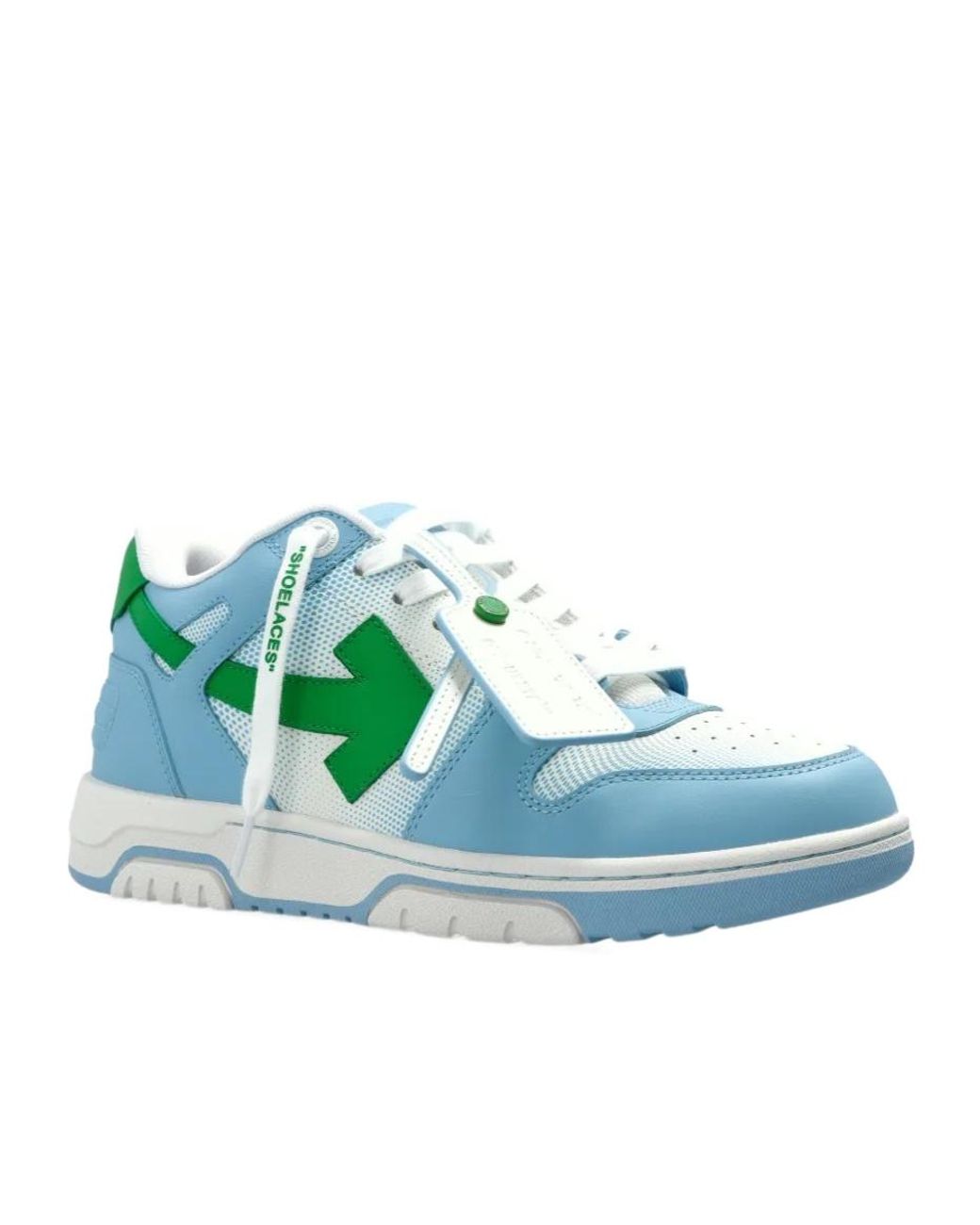 Off-White c/o Virgil Abloh Blue Out Of Office Lace-Up Sneakers