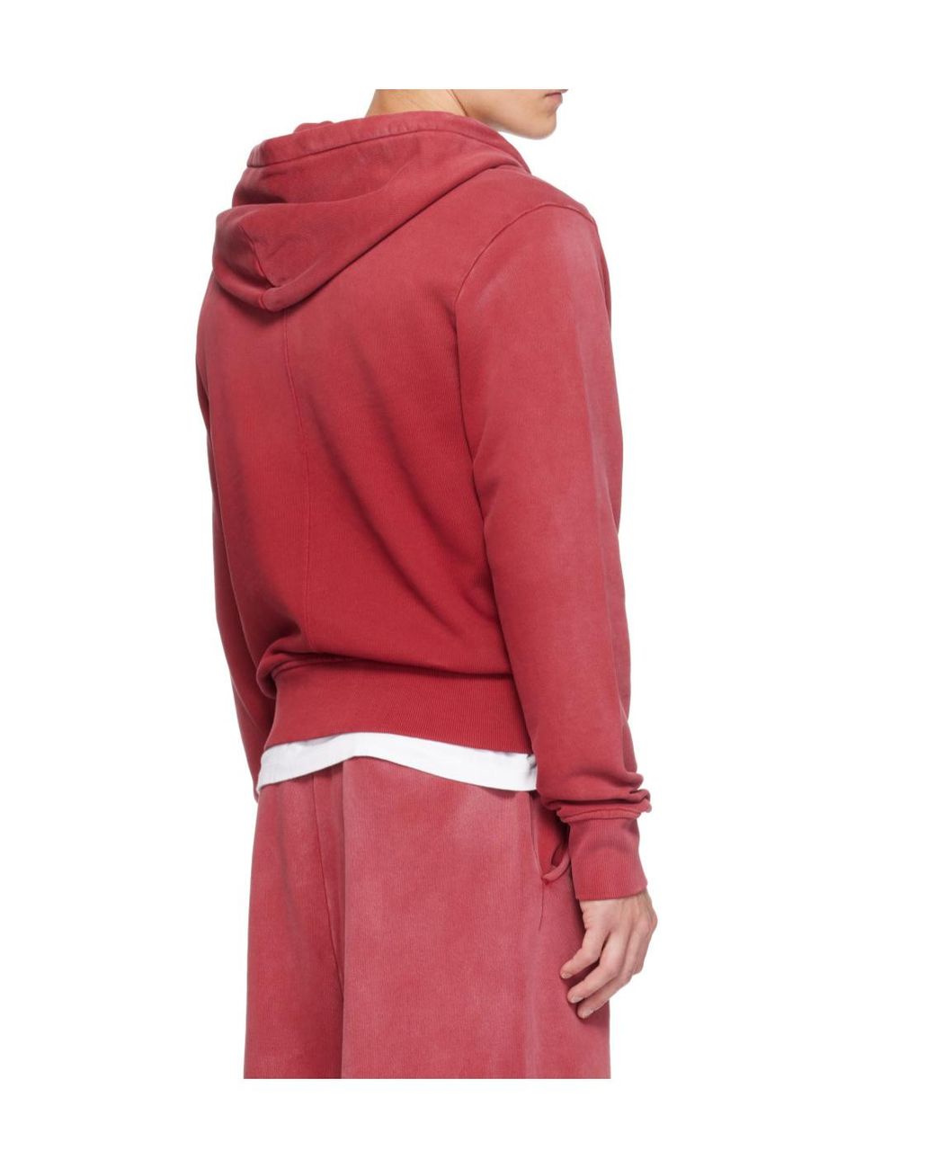 Entire studios Red Zip-Up Hoodie for men