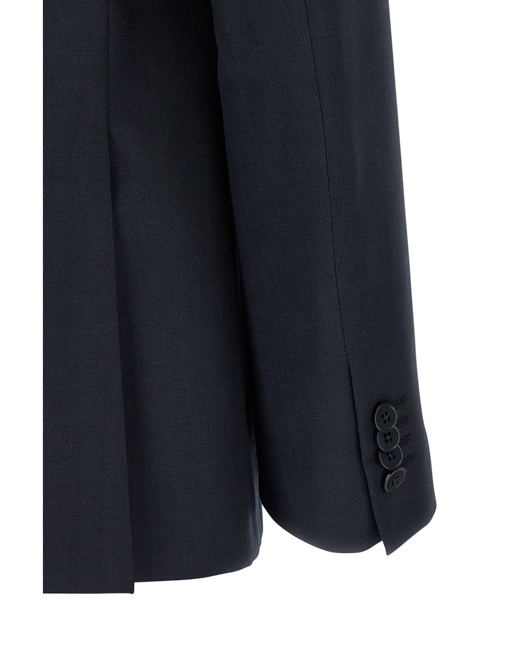 Zegna Blue Single Breasted Two-Piece Tailored Suit for men