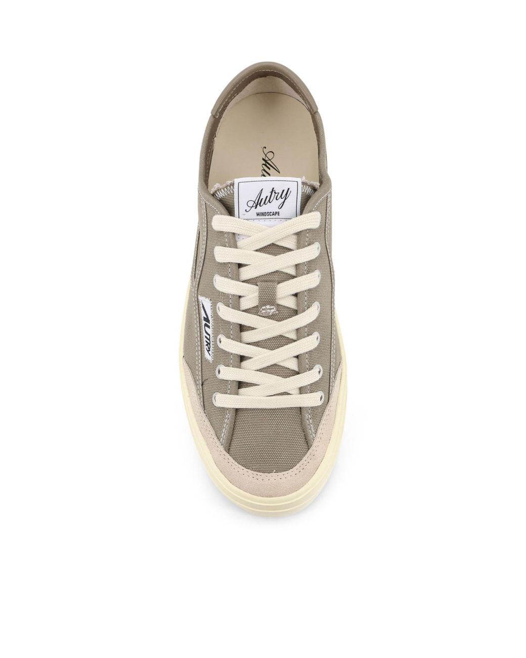 Autry Brown Windscape Low-Top Sneakers for men
