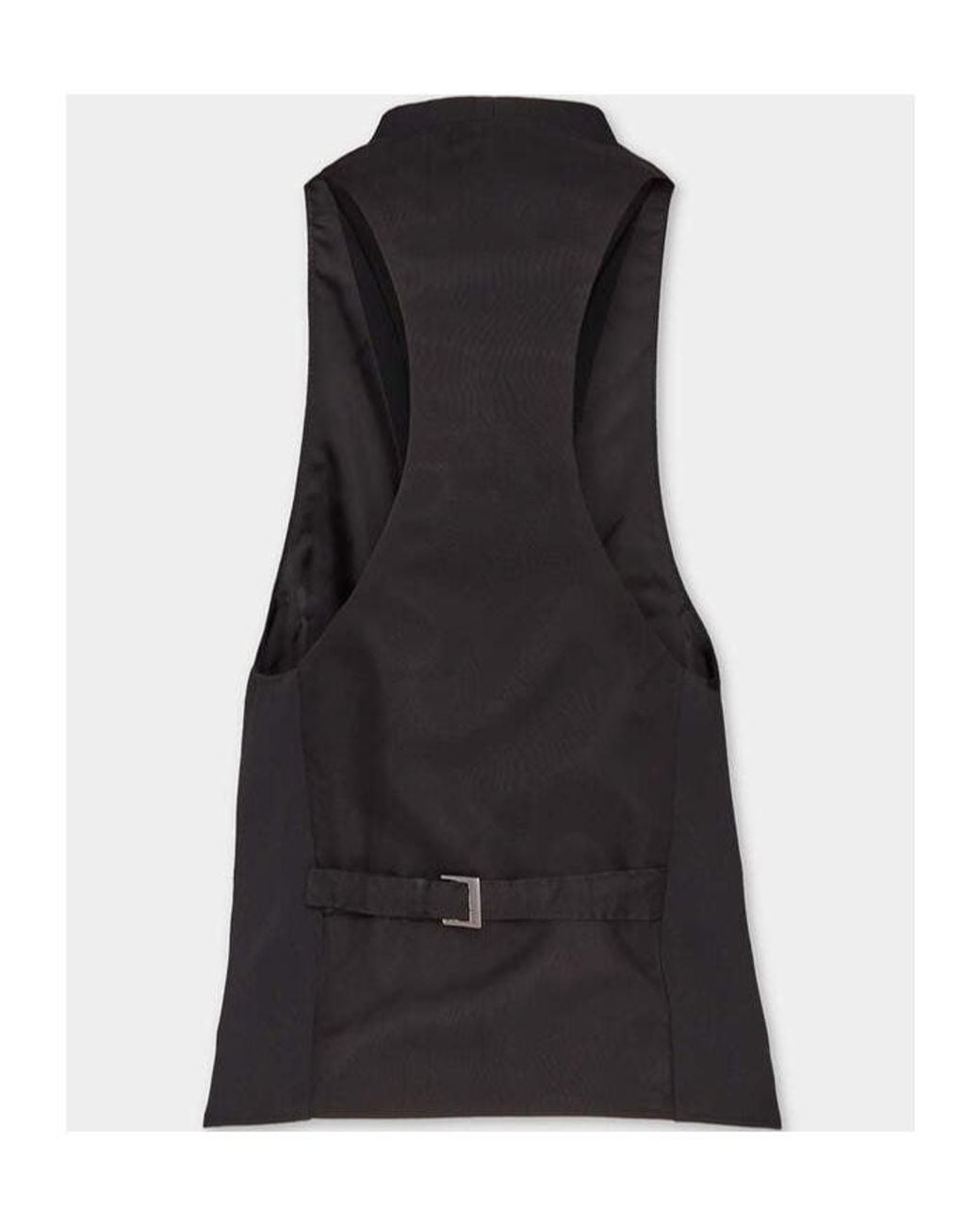 DSquared² Black Single-Breasted Vest