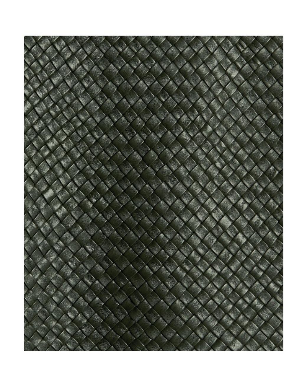Bottega Veneta Black Intrecciato Mini Skirt