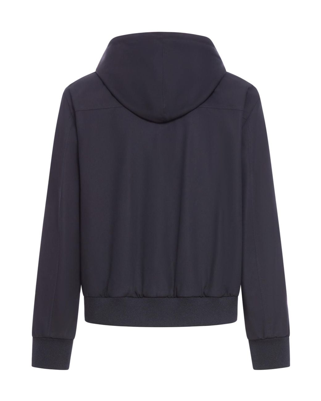 Céline Blue Triomphe Blouson Jacket With Hood for men