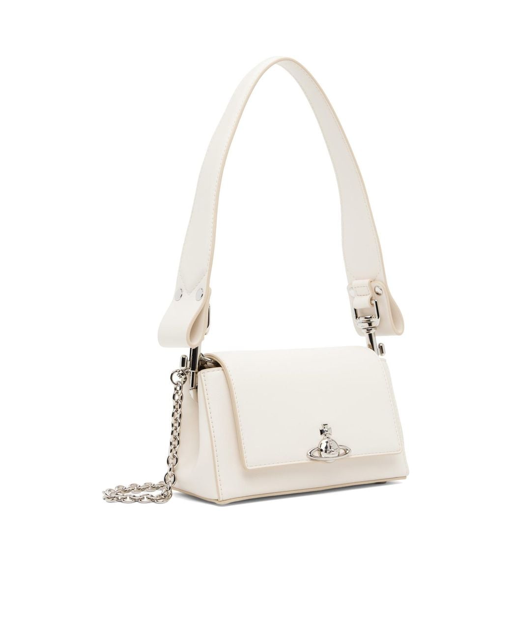 Vivienne Westwood White Hazel Small Handbag