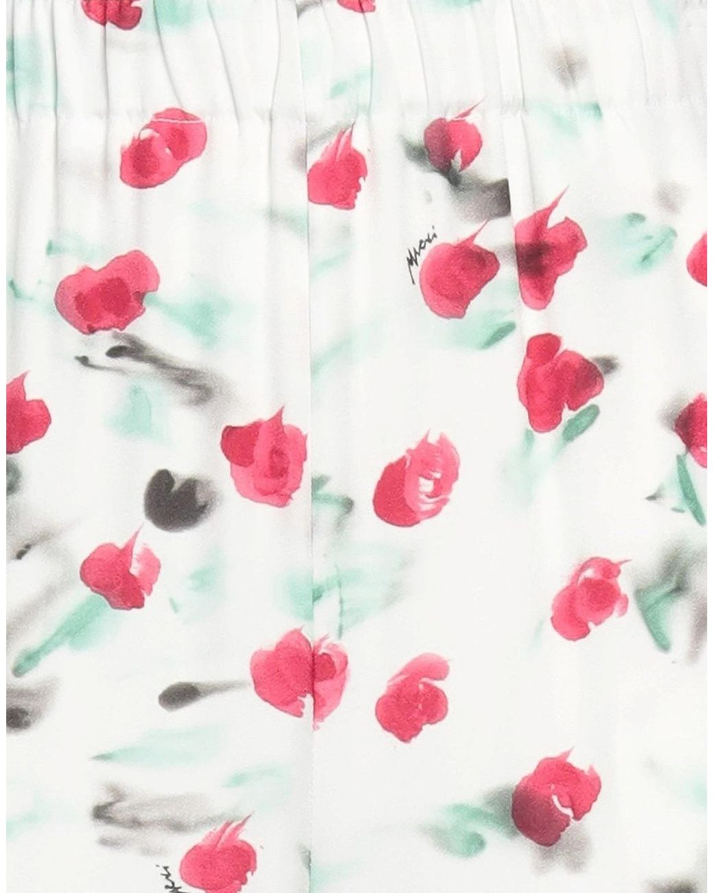 Marni White Wide-Leg Pants