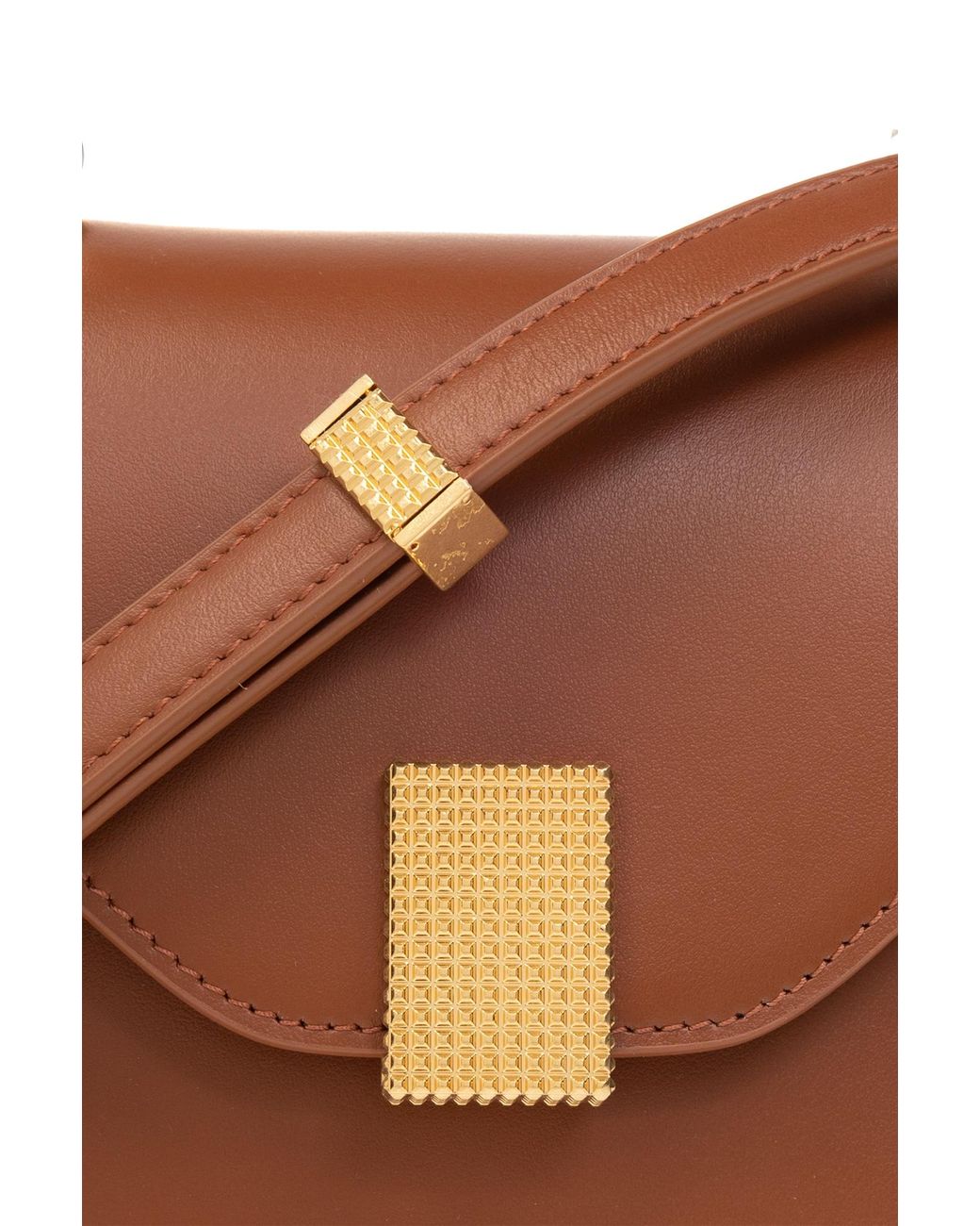 Lanvin Brown Concerto Tote Bag