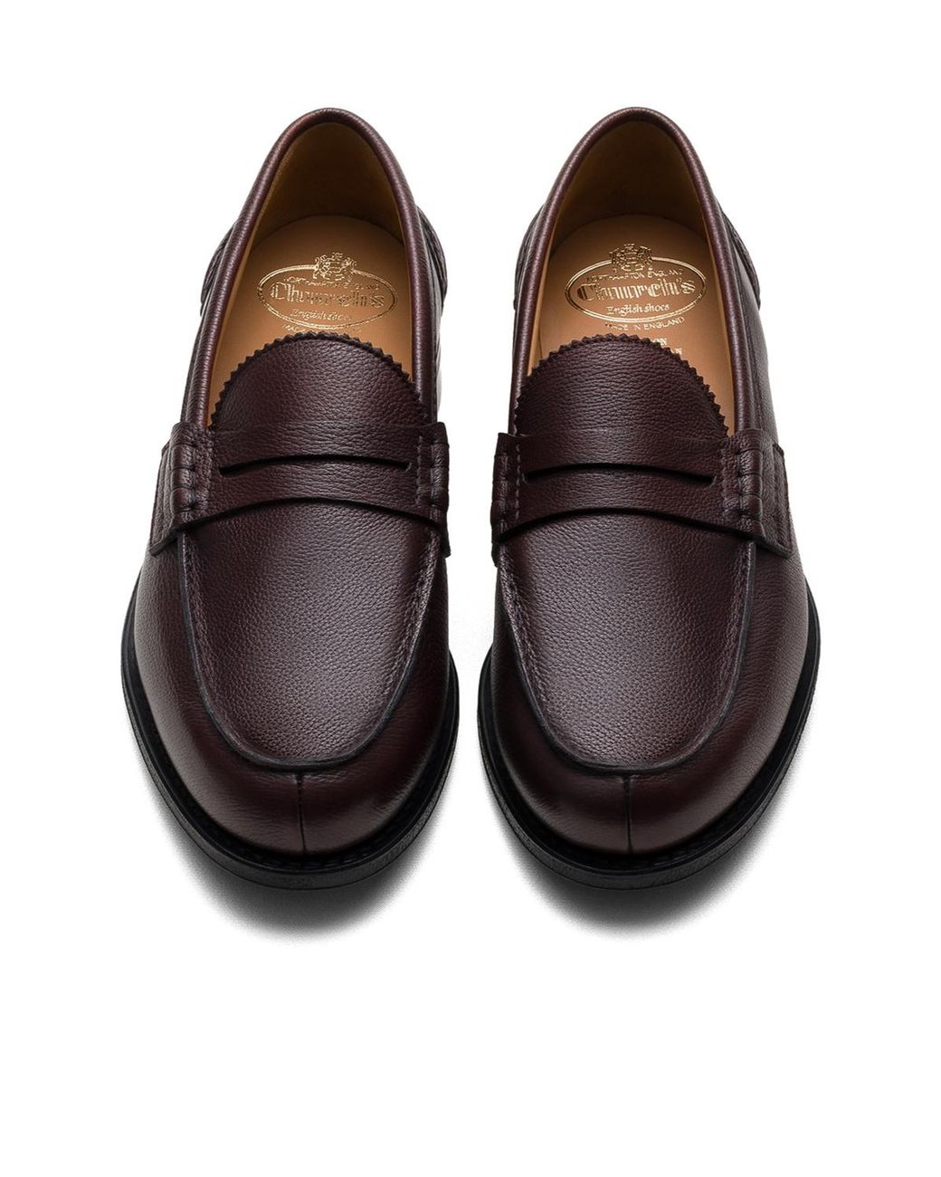 Church's Black Pembrey Leather Loafers for men