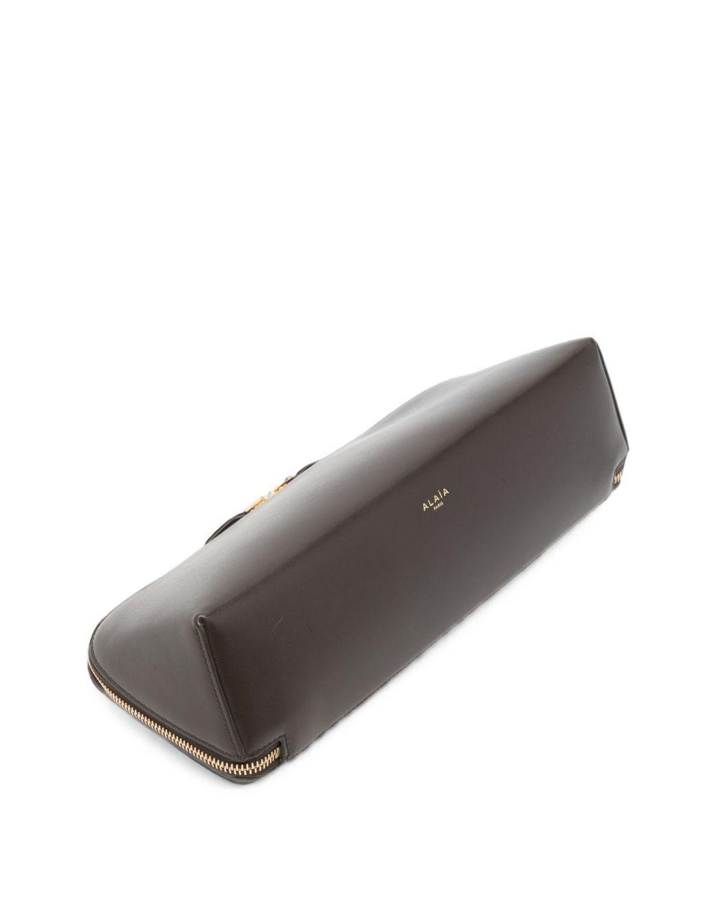 Alaïa Black Zip-Top Clutch