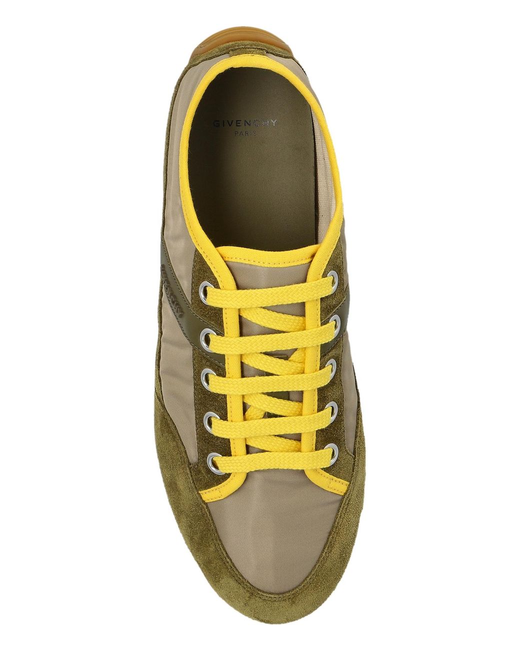 Givenchy Green Lace-Up Sneakers for men