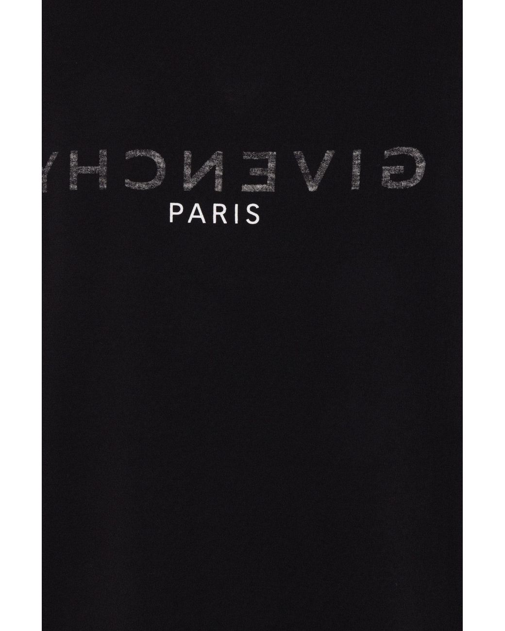 Givenchy Black 4G Emblem Printed Crewneck T-Shirt