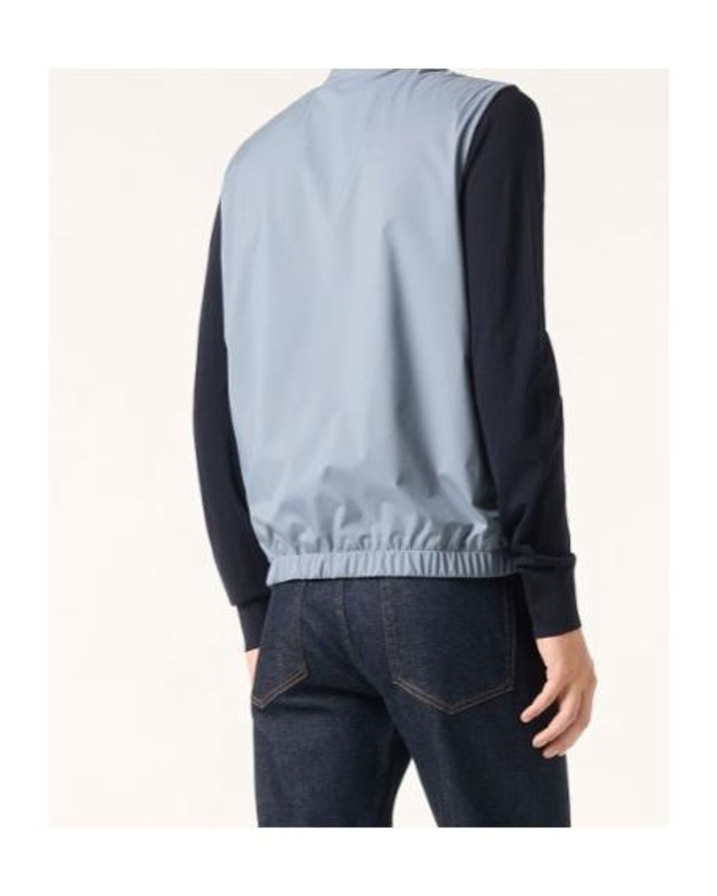 Loro Piana Blue Vest for men
