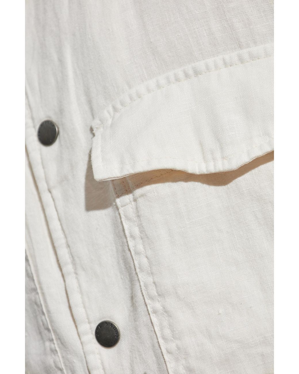 Rag & Bone White Button-Down Shirt for men