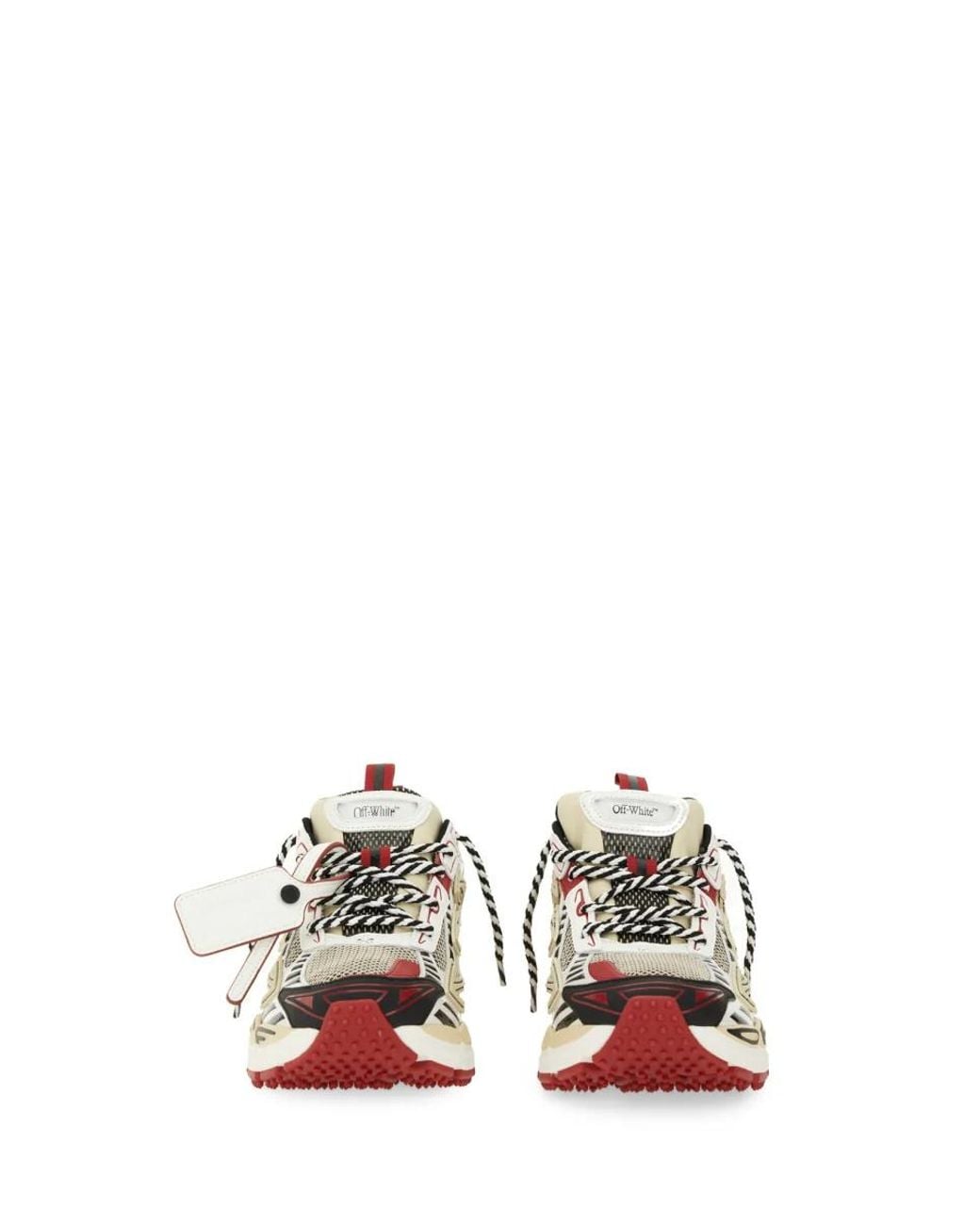 Off-White c/o Virgil Abloh Metallic Be Right Back Lace-Up Sneakers for men