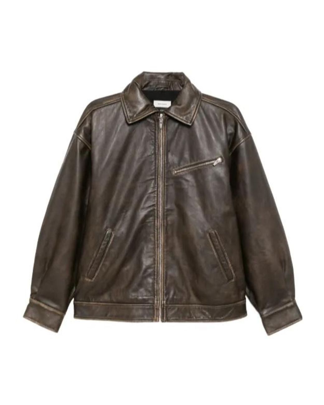 Reformation Brown Jkt Veda Bomber