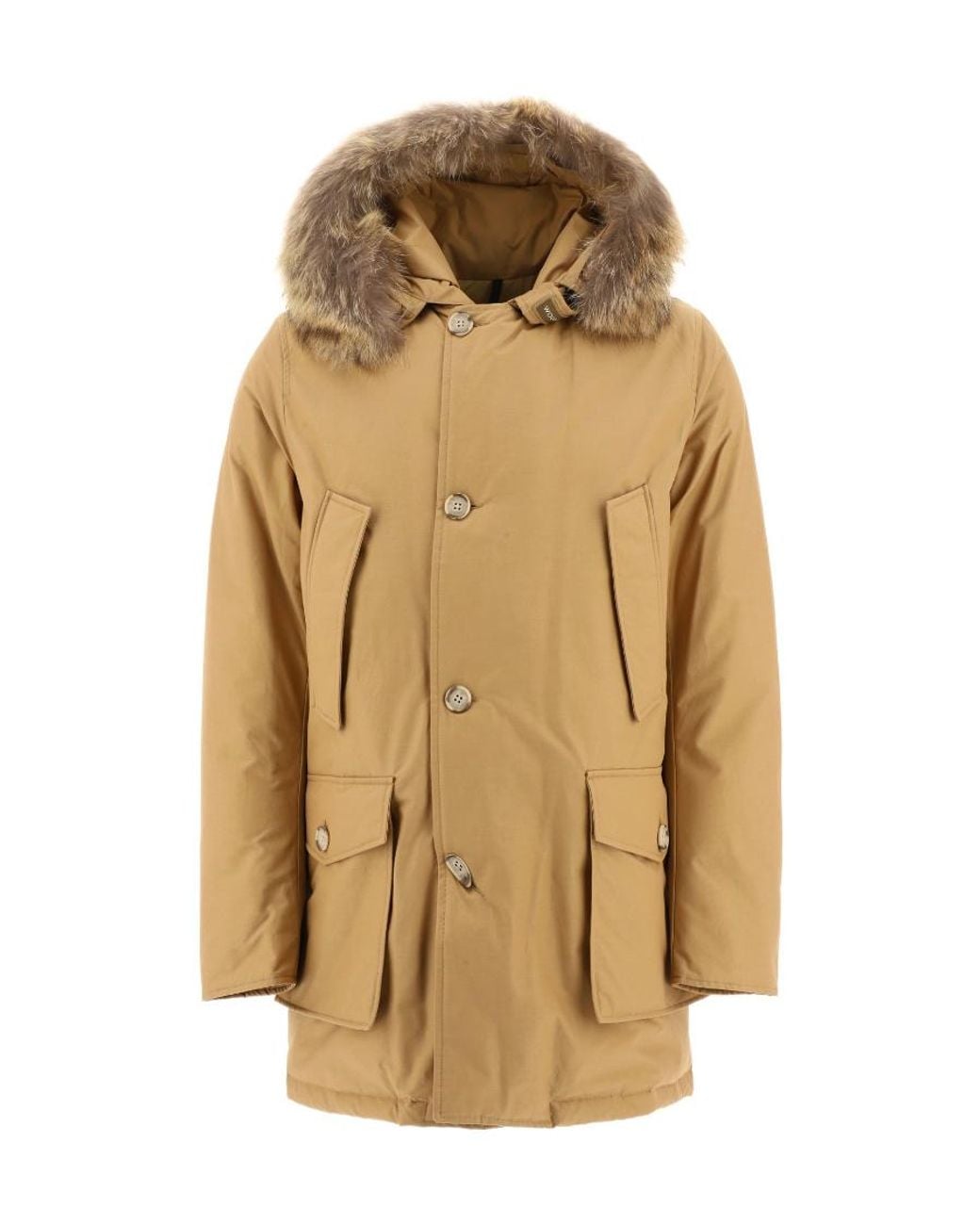 Woolrich Metallic Logo Down Jacket for men