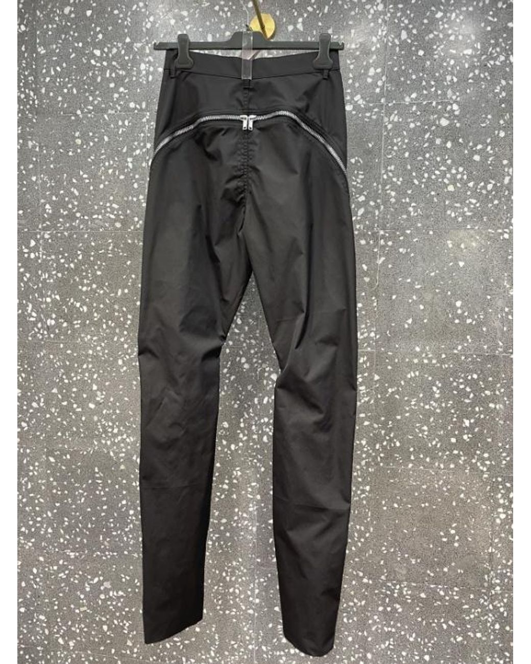 Rick Owens Black Bolan Banana Flared Trousers for men